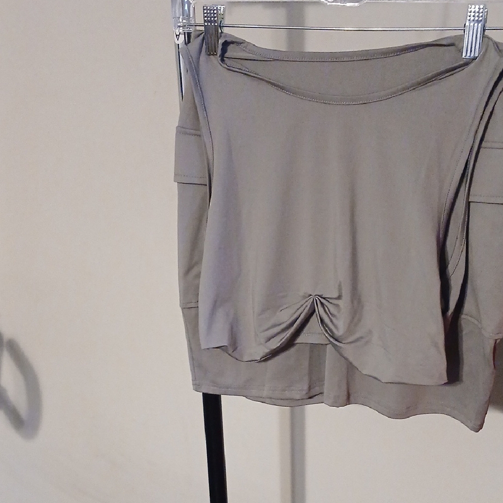 Stylish Tan Skort